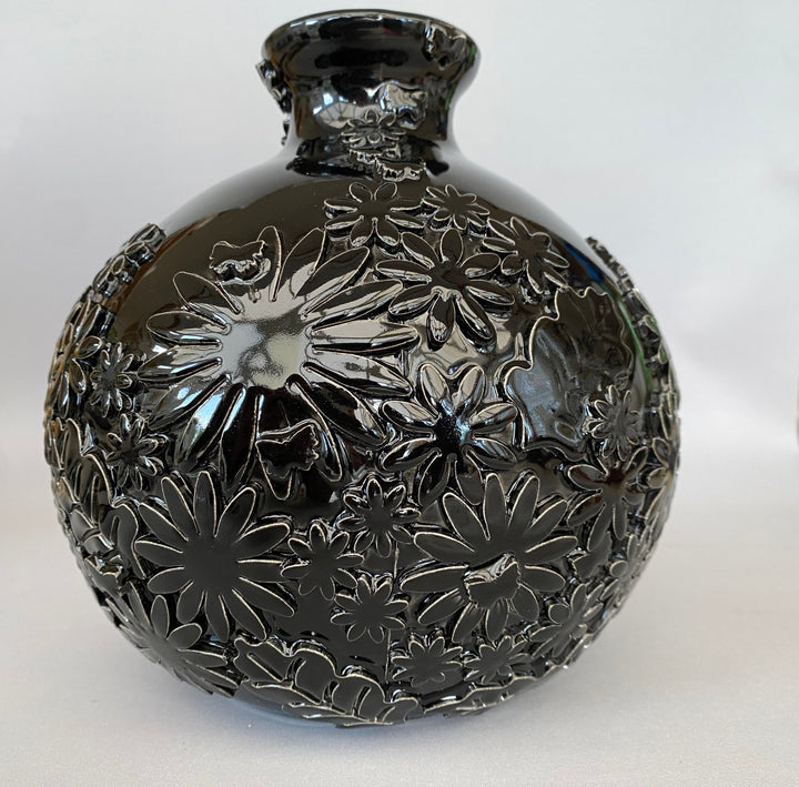 Black Flower Vase