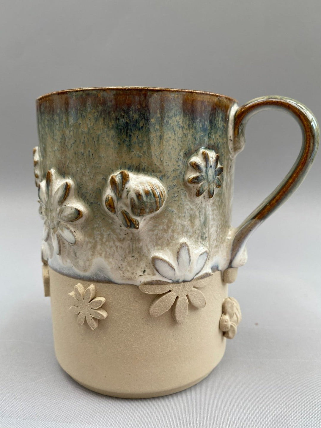 Flower & Bee Mug No 14