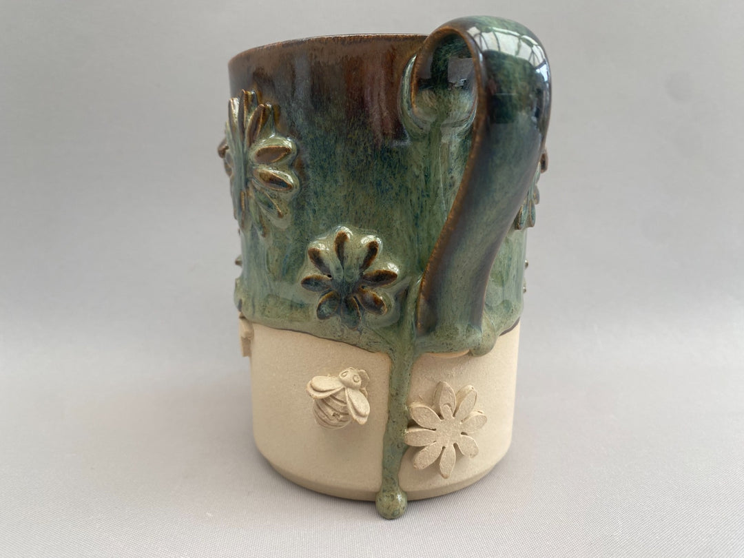 Flower & Bee Mug 2