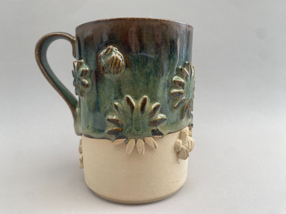 Flower & Bee Mug 2