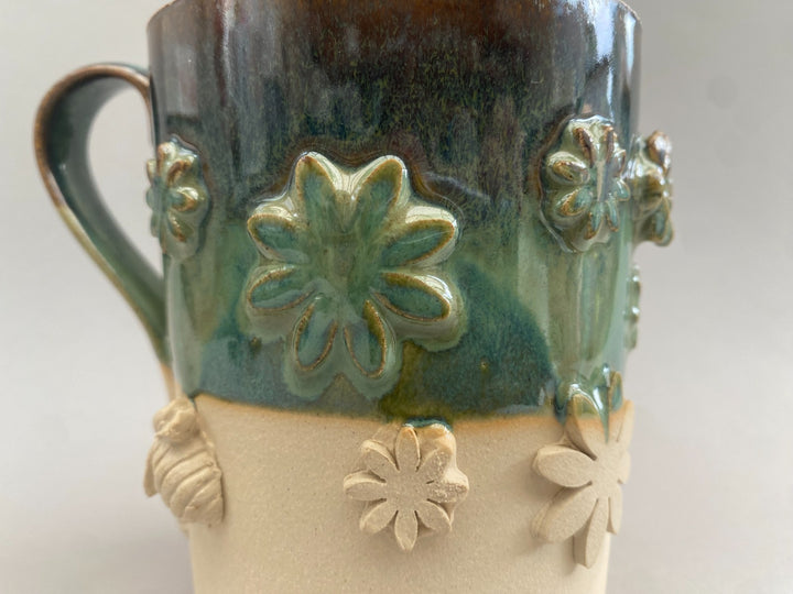 Flower & Bee Mug No 3