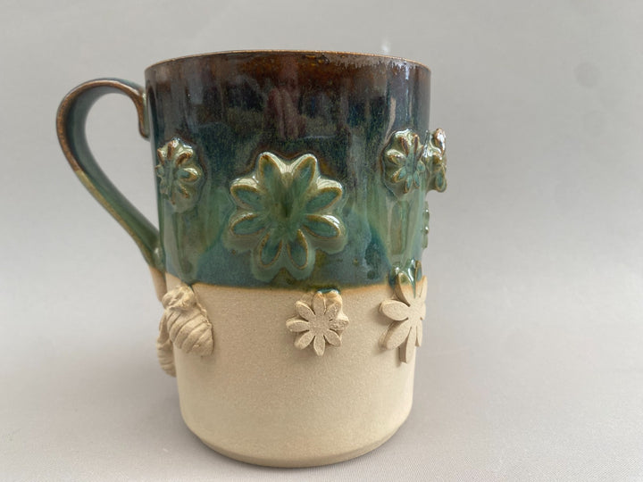 Flower & Bee Mug No 3