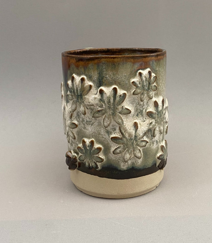 Flower & Bee Mug No 4