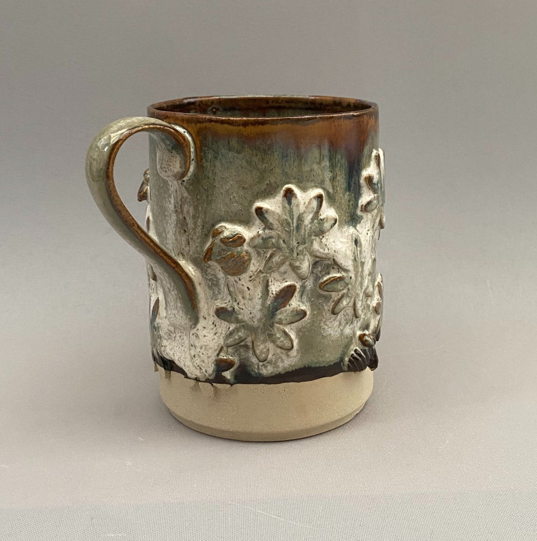 Flower & Bee Mug No 4