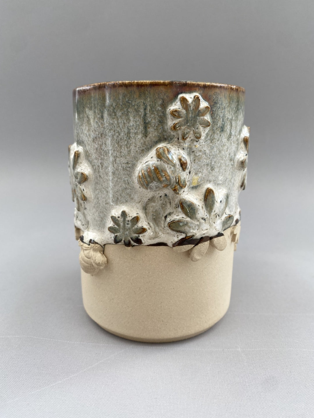 Flower & Bee Mug No 8