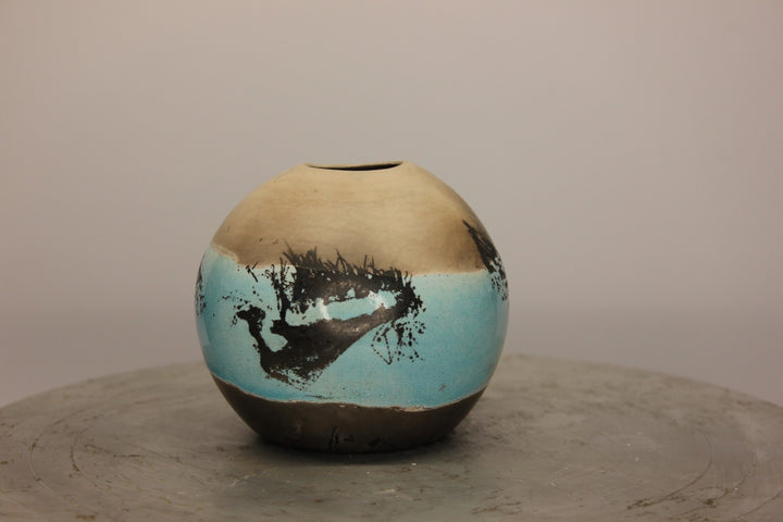 Handmade Raku Sphere