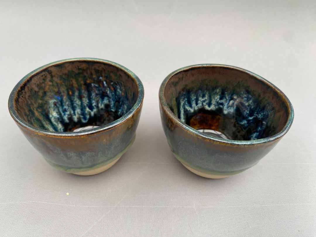 Pair of shot cups No 4