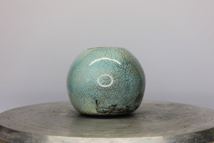 Raku Crackle Sphere