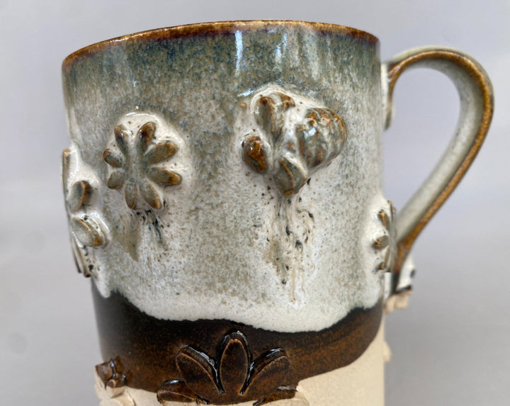 Flower & Bee Mug No 1