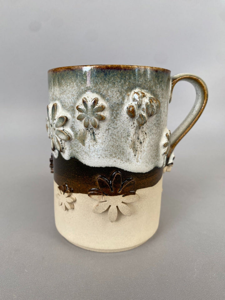 Flower & Bee Mug No 1